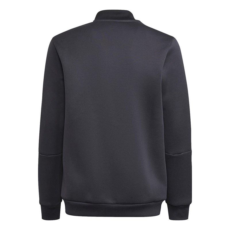 adidas Kinder Childrens JFC Juventus Anthem Sport Jacken Grau