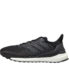 Men's solar boost st shop 19 running shoes  black/grey/orange