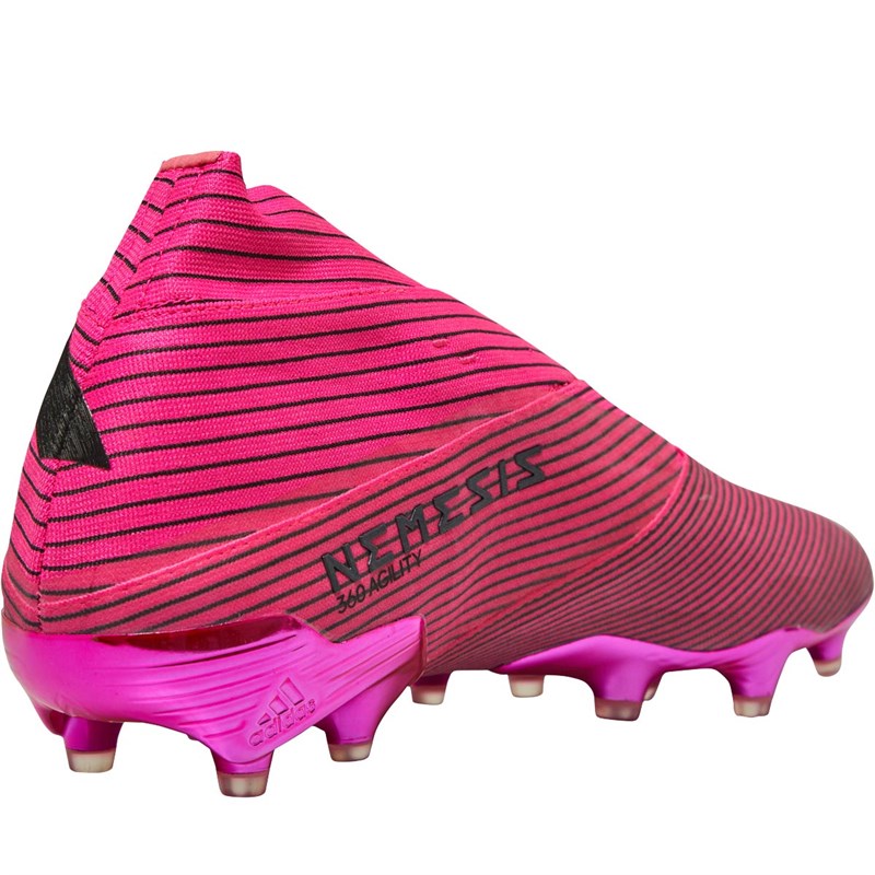 nemeziz 19 firm ground cleats pink