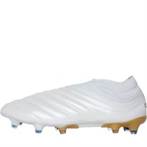 adidas Chaussures de Foot Copa 19+ FG Firm Ground Homme Blanc