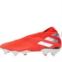 adidas Mens Nemeziz 19+ SG Soft Ground Football Boots Active Red/Silver Metallic/Solar Red