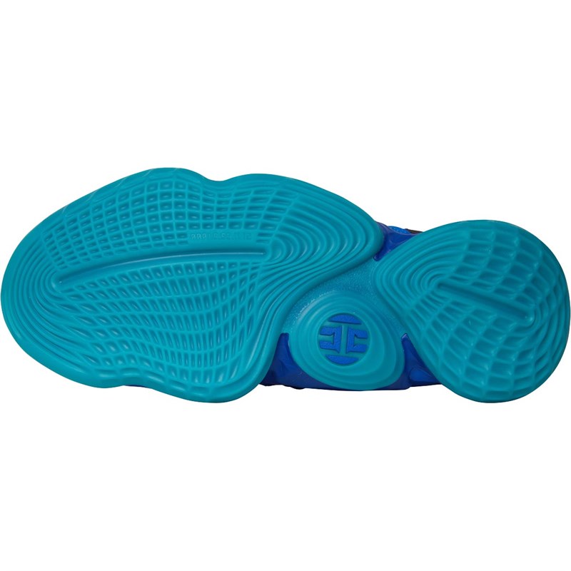 Buy adidas Mens Harden Vol.4 Basketball Shoes Glow Blue/Royal Blue/Gold Metallic