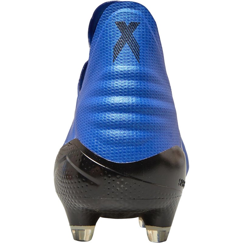 Adidas black and 2024 blue football boots