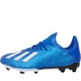 adidas Junior X 19.1 FG Firm Ground Football Boots Royal Blue/Footwear White/Core Black