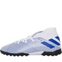 adidas Junior Nemeziz 19.3 TF Astro Football Boots Footwear White/Royal Blue/Royal Blue
