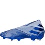 adidas Junior Nemeziz 19+ FG Firm Ground Football Boots Footwear White/Royal Blue/Royal Blue