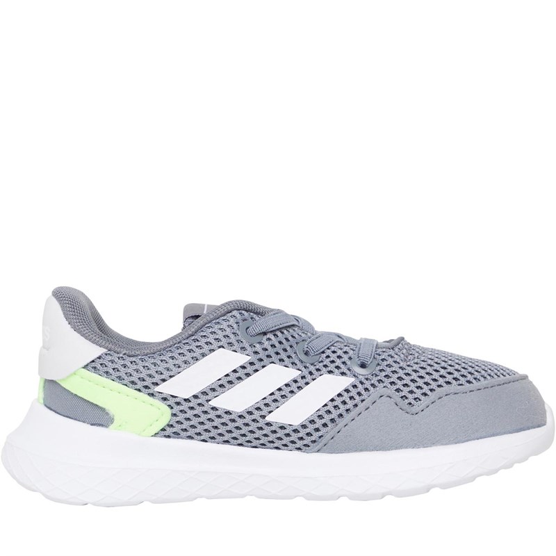 infant green adidas trainers