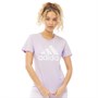 adidas Damen Must Haves Badge Of Sport Tee T-Shirt Lila