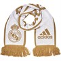 adidas Herrer RMFC Real Madrid Scarf Fodboldhalstørklæde Hvid