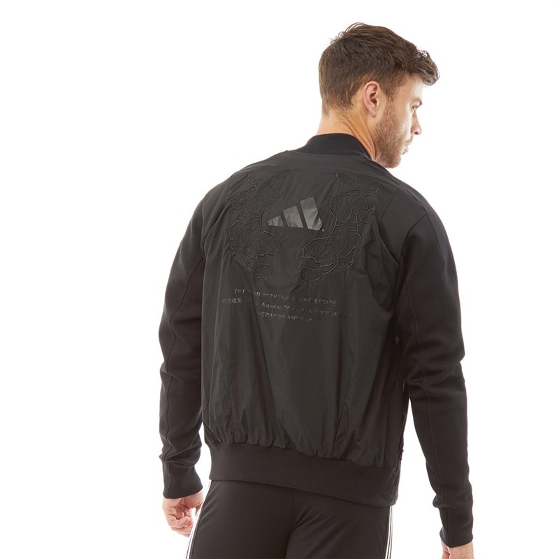 Buy adidas Mens Athletics VRCT Tiger Jacket Black