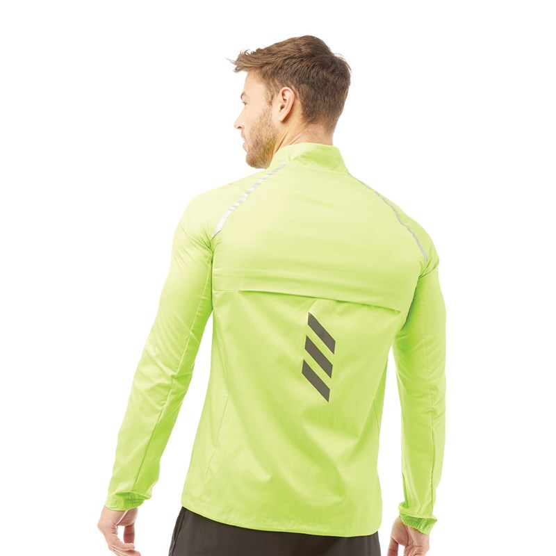 adidas reflective running jacket