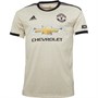 adidas Herrer MUFC Manchester United Away Striktrøje Ecru