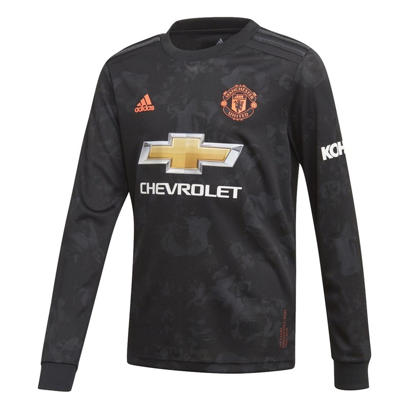 Buy adidas Junior MUFC Manchester United Third Jersey Black