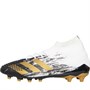 adidas Mens Predator Mutator 20.1 Ag Artificial Ground Football Boots Footwear White/Gold Metallic/Core Black