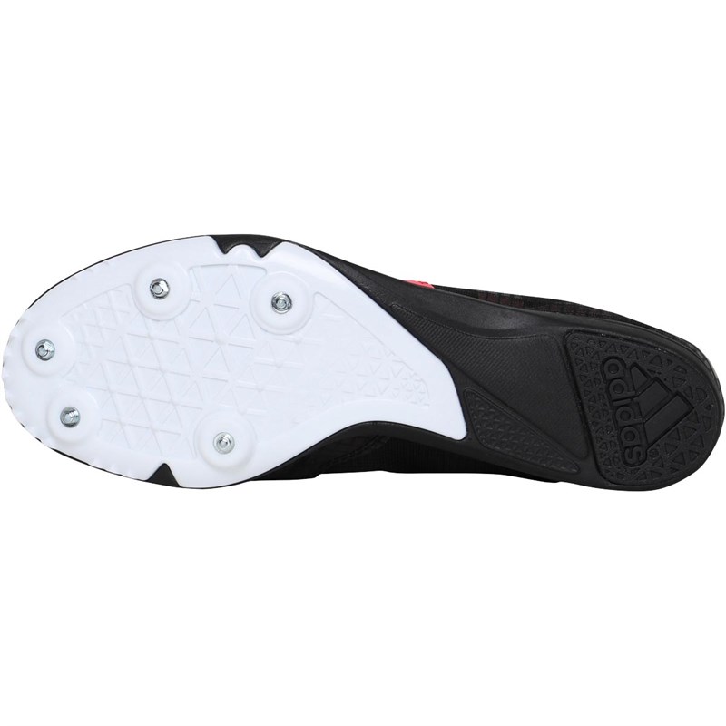 adidas Womens Distancestar Running Shoes Core Black/Signal Pink/Copper Metallic