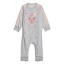 adidas Kleinkind 3-Stripes Mickey Mouse Overall Grau