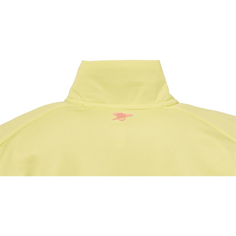 adidas Mens AFC Arsenal Warm Top Yellow Tint