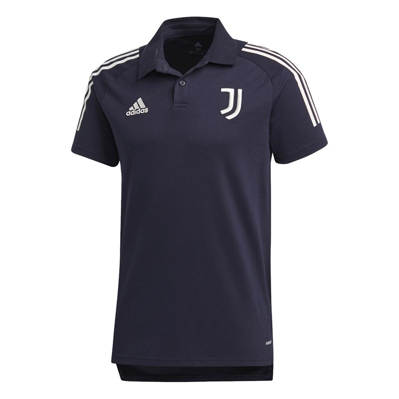 Buy adidas Mens JFC Juventus Polo Shirt Legend Ink Orbit Grey