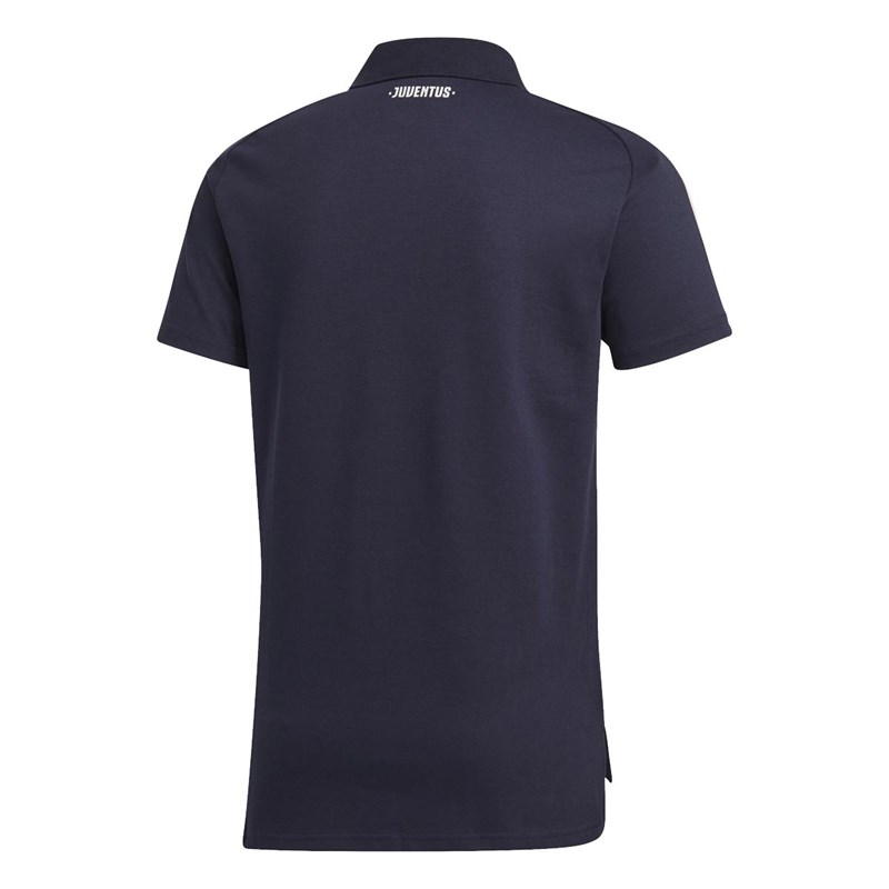 adidas Mens JFC Juventus Polo Shirt Legend Ink/Orbit Grey