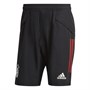 adidas Mens FCB Bayern Munich Down Time Shorts Black/FCB True Red