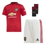 adidas Junior MUFC Manchester United Home Mini Kit Fodboldshorts Blå
