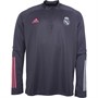adidas Haut d'Entraînement à Manches Longues RMFC Real Madrid Homme Gris