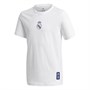 adidas Junior RMCF REAL MADRID Graphic T-Shirts Weiß