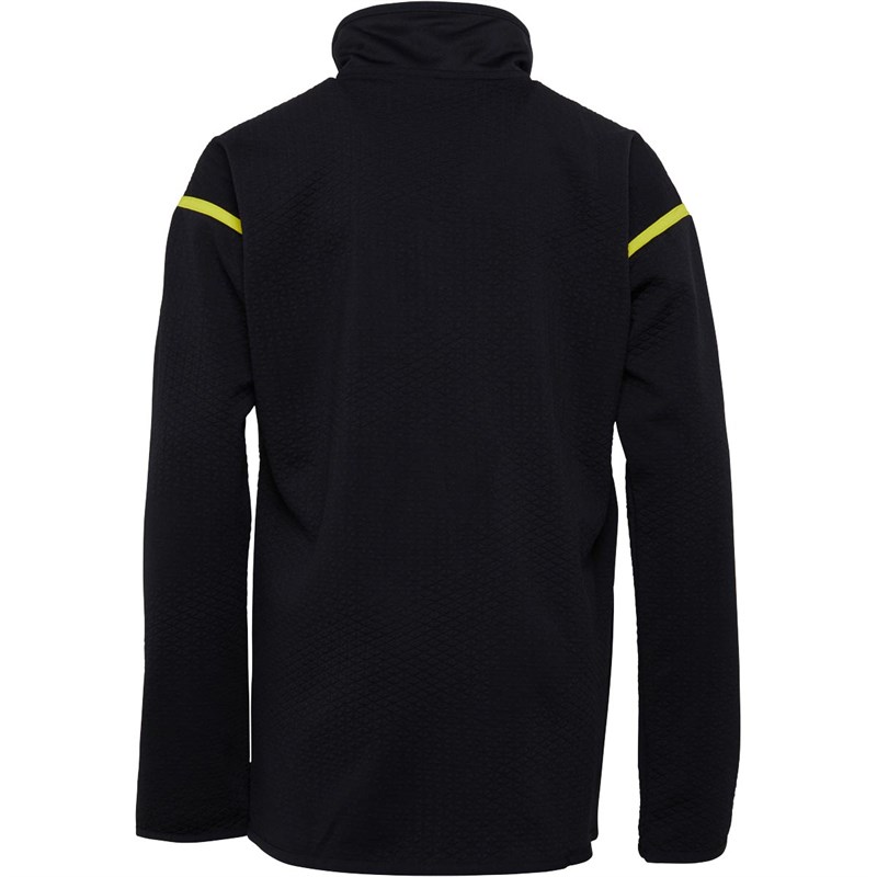 adidas Junior Predator Training Jacket Black/Bright Yellow