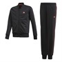 adidas Junior Badge Of Sport Tracksuit Black