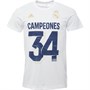 adidas Męskie RMCF Real Madrid T-Shirt Biały
