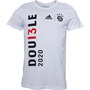 adidas Herren RMCF Real Madrid Spanish Champions 2020 T-Shirt Weiß