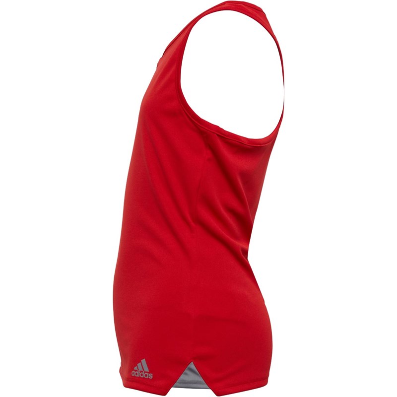 adidas Junior Club Tennis Tank Scarlet