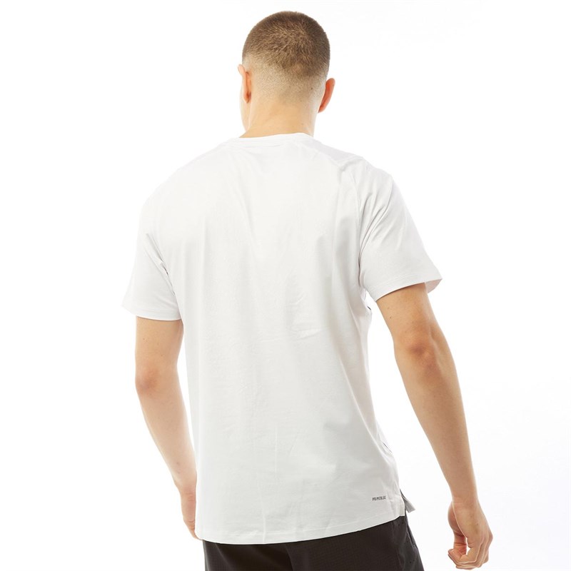 adidas Tee-Shirt Freelift Primeblue Aeroready Homme Blanc