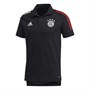 adidas Męskie FCB Bayern Munich Koszulka Polo Czarny