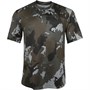 adidas Mens Aeroready Continent Camo Top Feather Grey