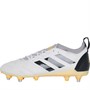 adidas Mens Malice Elite SG Soft Ground Rugby Boots Crystal White/Grey Six/Orange Tint