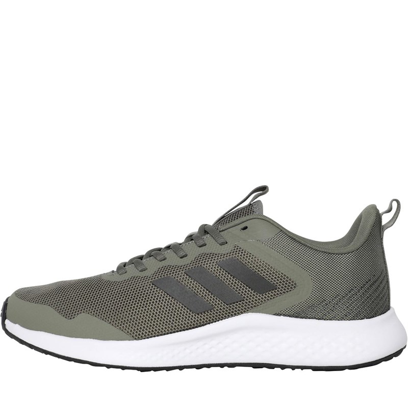 adidas Heren Fluid Street Neutral Hardloopschoenen Groen