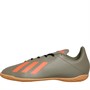 adidas Junior X 19.4 IN Indoor Football Boots Legend Green/Solar Orange/Core Black