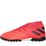adidas Junior Nemeziz 19.3 TF Astro Turf Football Boots Signal Coral/Core Black/Glow Red