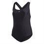 adidas Womens SH3 RO 4Xenia Swimsuit (Plus Size) Black/Legend Blue