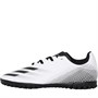 adidas Junior X GHOSTED.4 TF ASTRO Football Boots Footwear White/Core Black/Silver Metallic