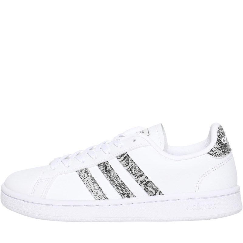 Adidas white shop trainers womens