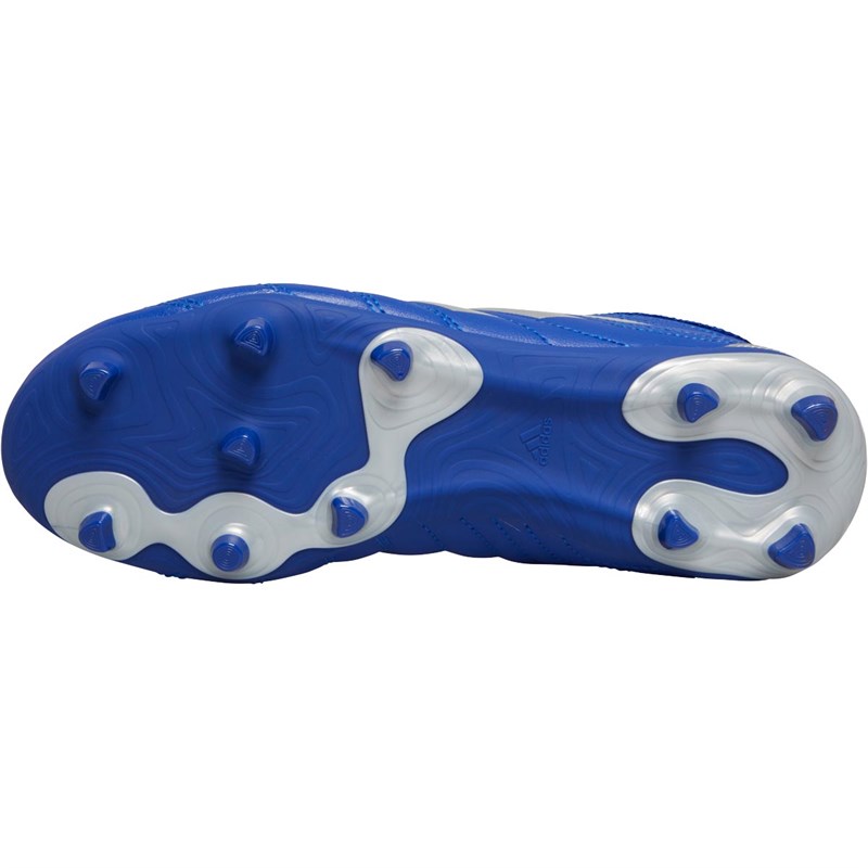 adidas Junior Copa 20.3 FG Firm Ground Football Boots Royal Blue/Silver Metallic/Royal Blue