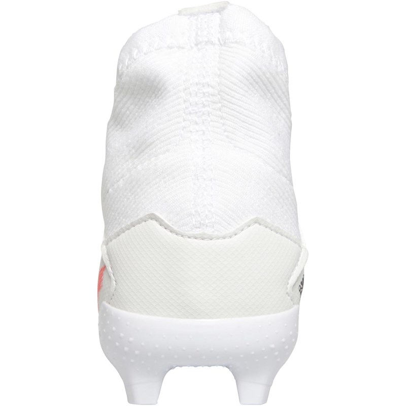 adidas Jungen Predator 20.3 FG Firm Ground Fußballschuhe Weiß