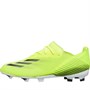 adidas Junior X Ghosted.1 FG Firm Ground Football Boots Solar Yellow/Core Black/Royal Blue