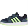 adidas Junior Hoops 2.0 Trainers Legend Ink/Signal Green/Legend Blue
