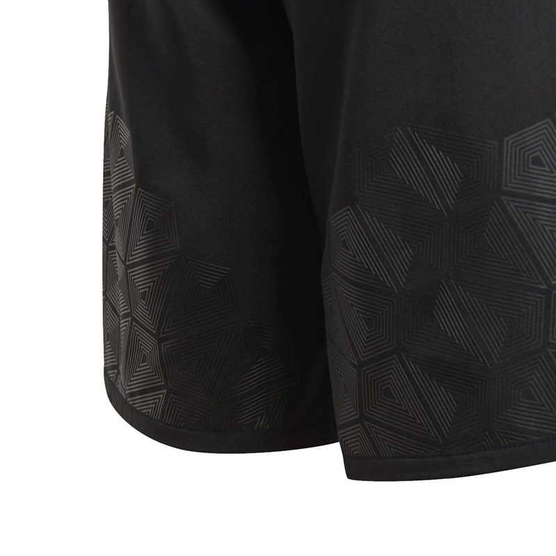 adidas Junior Predator Shorts Black/Bold Yellow
