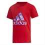 adidas Jungen Badge Of Sport Aeroready T-Shirt Rot