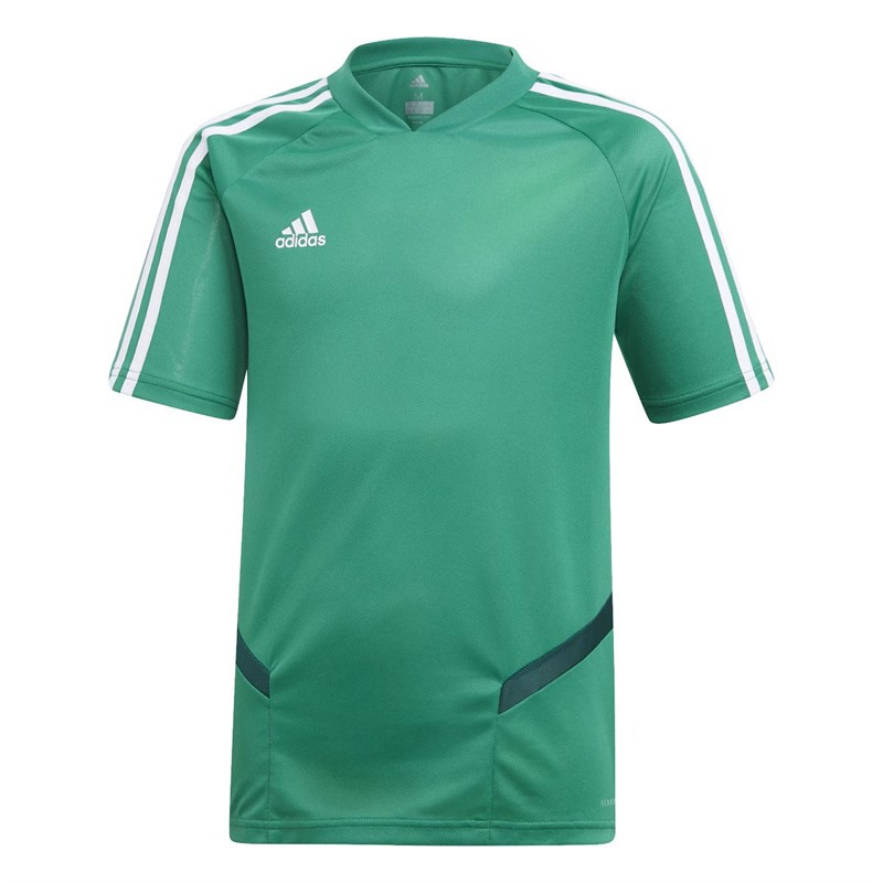 adidas Junior Tiro 19 Training Jersey Bold Green/White