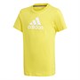 adidas Junior Logo Top Yellow/White